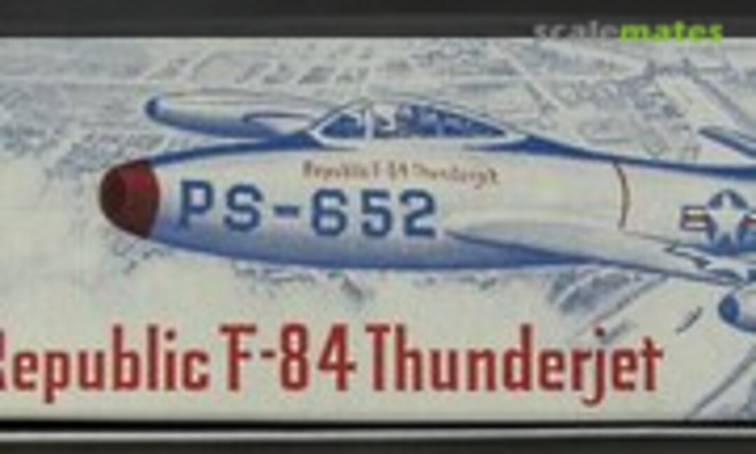 1:48 Republic F-84 Thunderjet (Hawk 701)