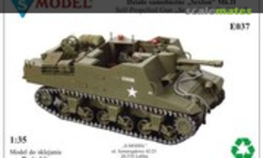 1:35 Self-Propelled gun Sexton Mk.II (S-Model (Poland) E037)