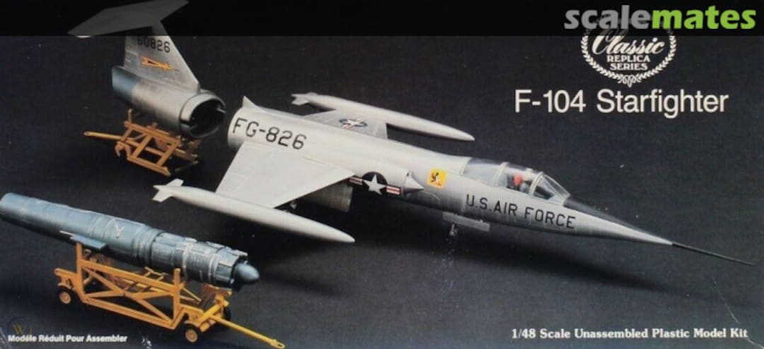 Boxart F-104 Starfighter 537 Lindberg