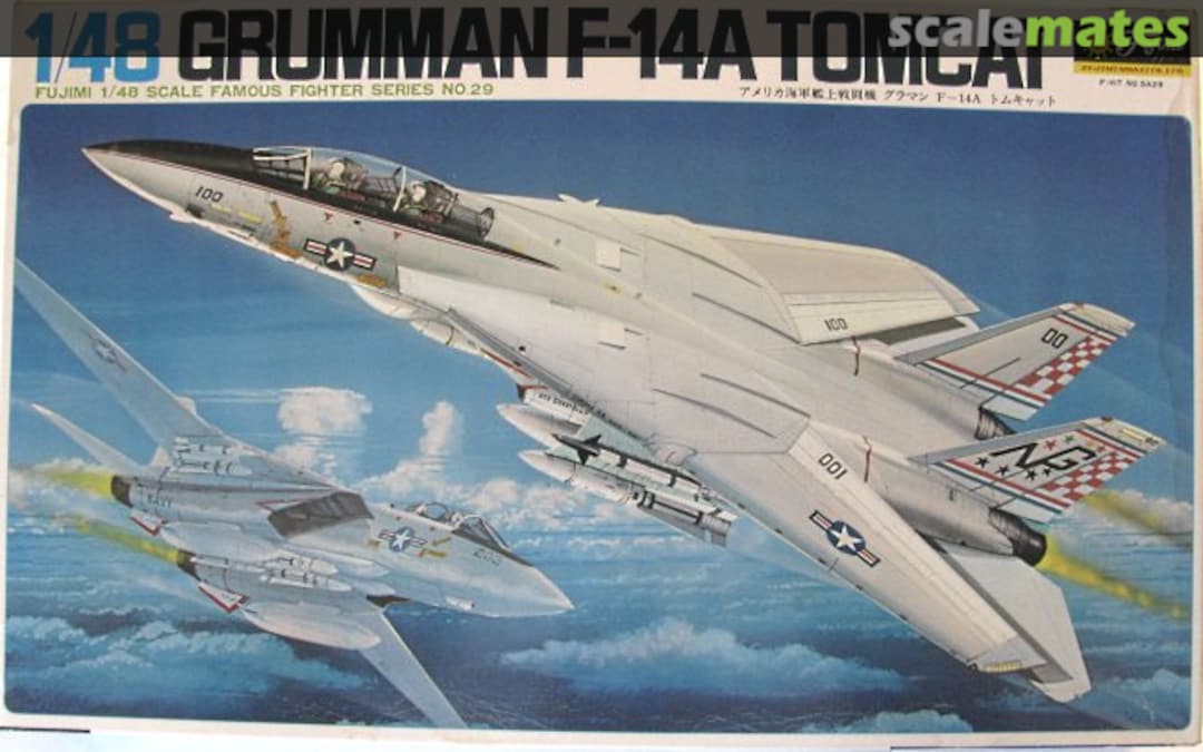 Boxart Grumman F-14A Tomcat 5A29 Fujimi