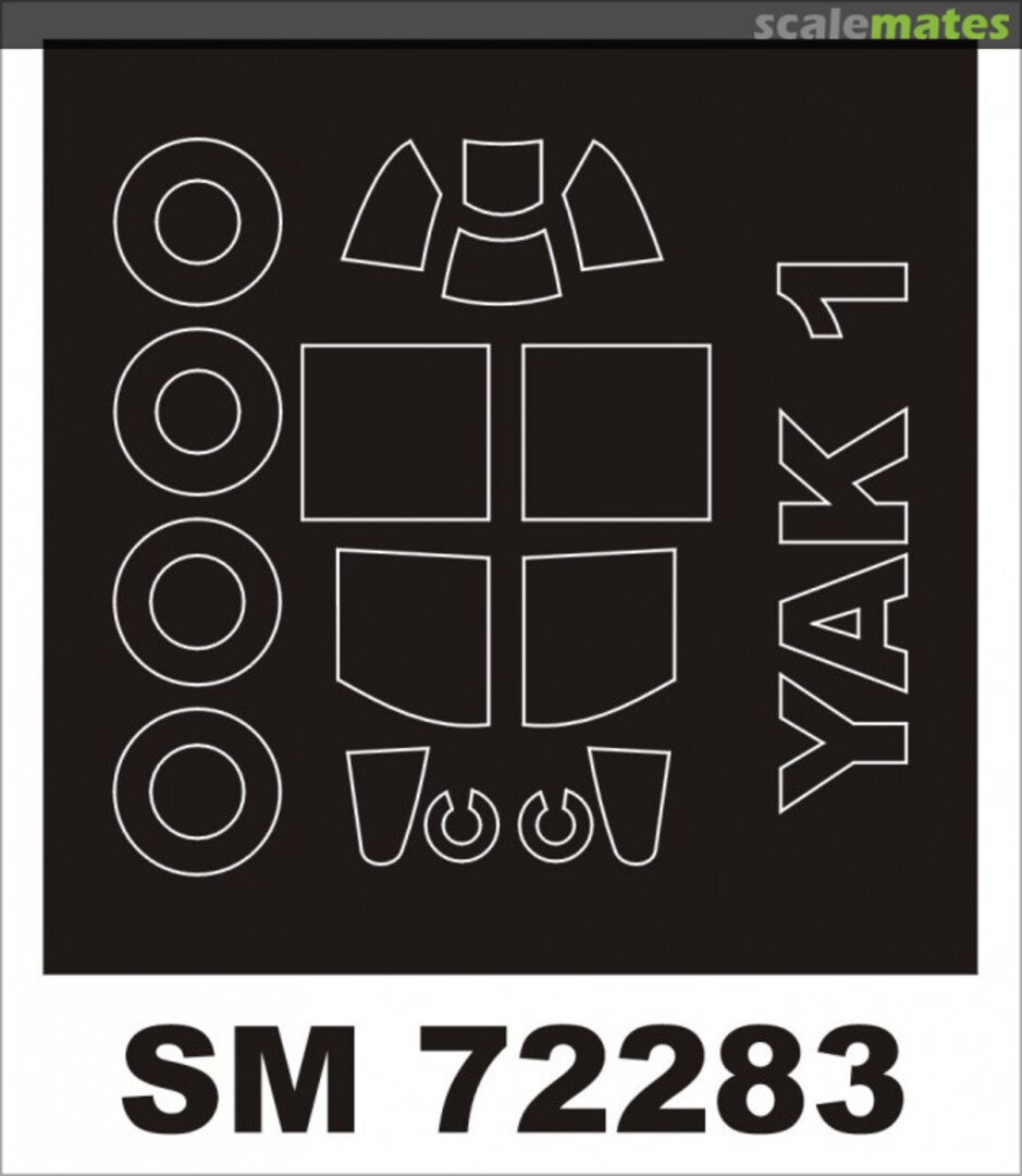 Boxart Yakovlev Yak-1 SM72283 Montex