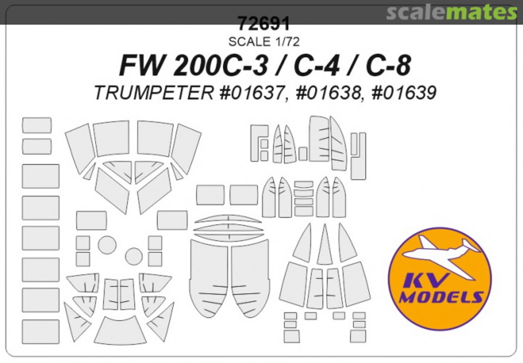 Boxart FW-200C-3, FW-200C-4, FW-200C-8 Condor 72691 KV Models