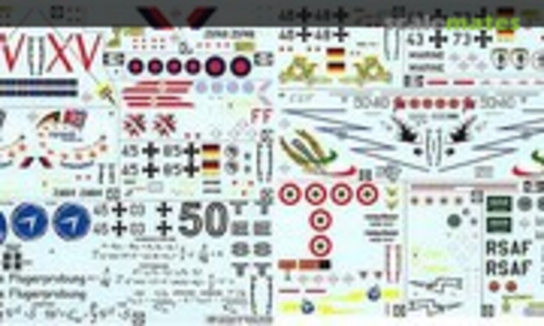 1:48 Panavia Tornado colours and markings (Mark I MKD48011)