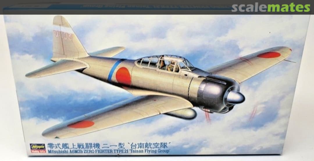 Boxart Mitsubishi A6M2b Zero Fighter Type21 `Tainan Flying Group´ 09191 Hasegawa