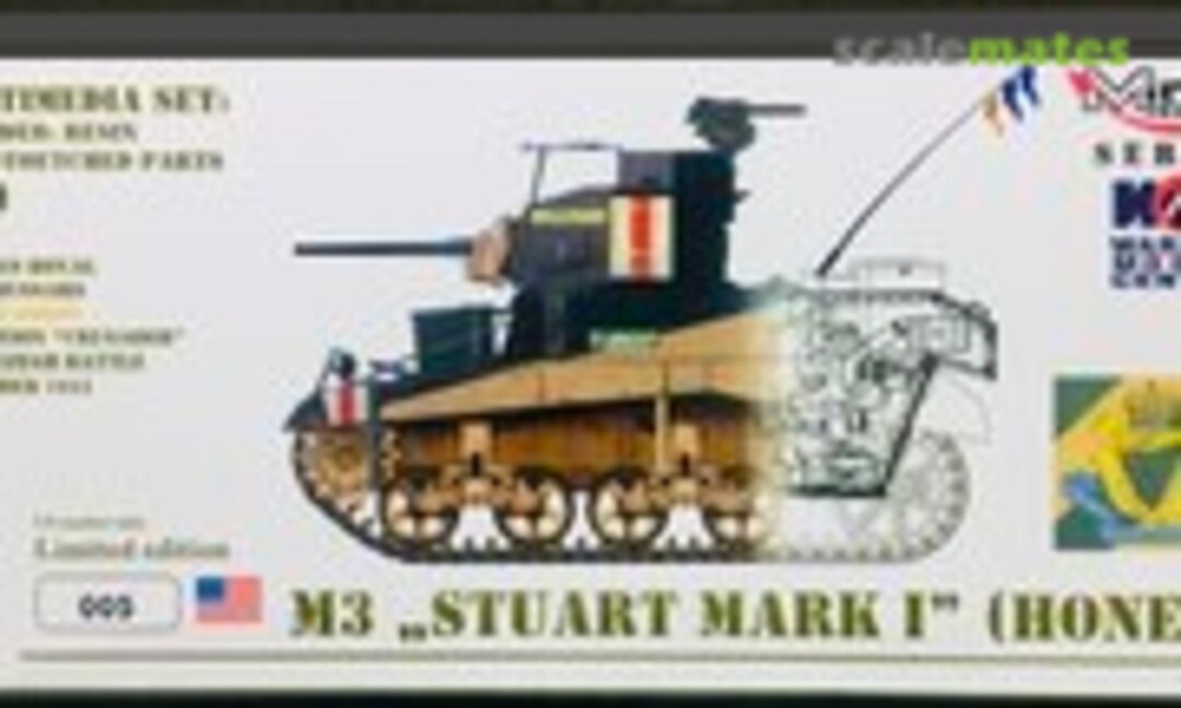 M3 Stuart Mark 1 (Honey) (Mirage Hobby 872172)