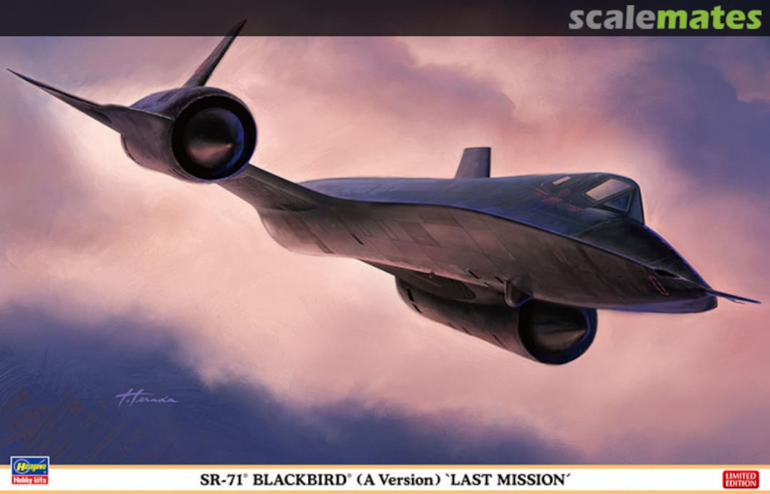 Boxart SR-71 Blackbird (A Version) `Last Mission´ 02327 Hasegawa