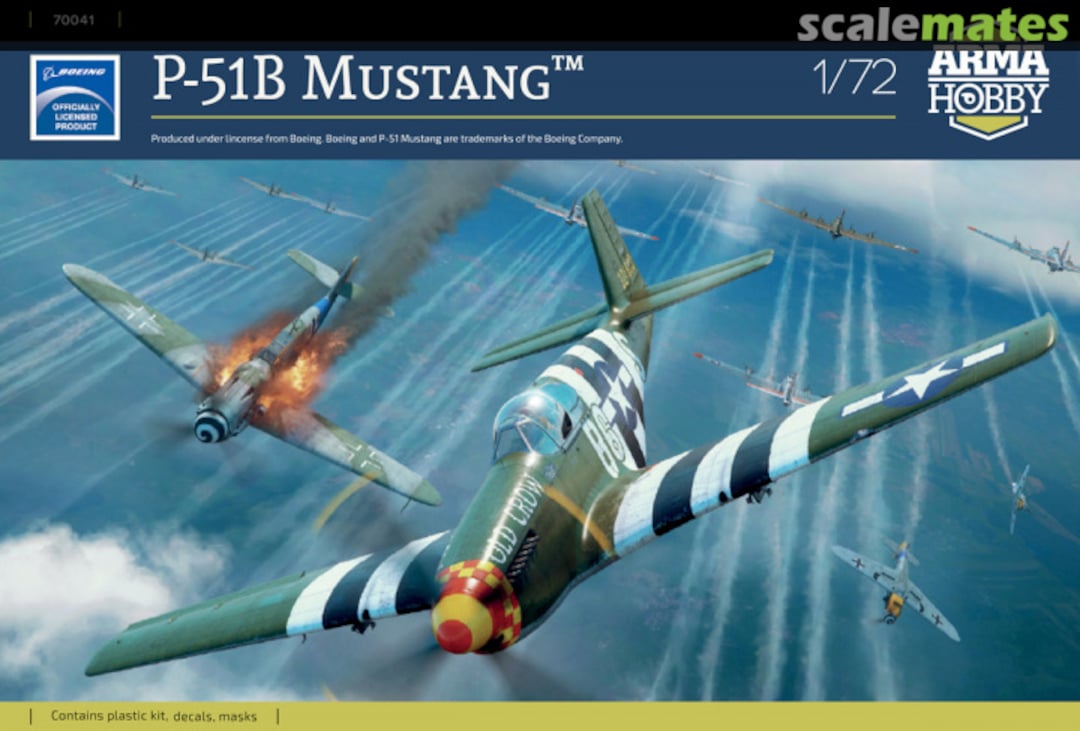 Boxart P-51B Mustang™ 70041 Arma Hobby