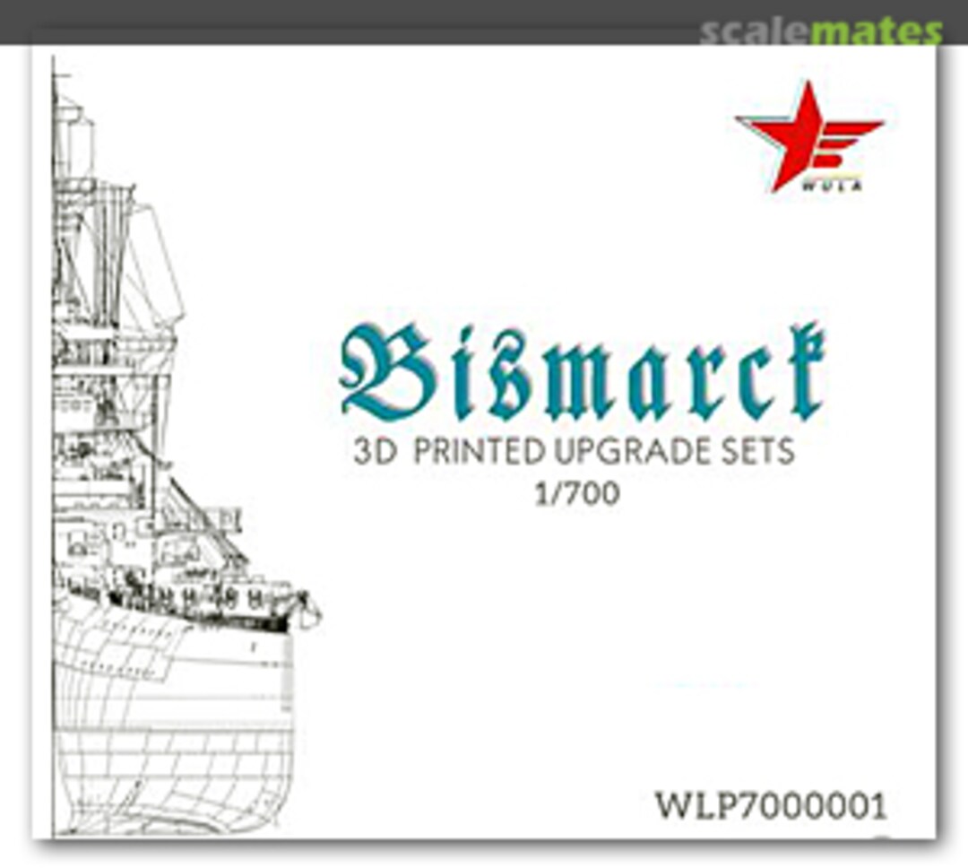 Boxart Bismarck 3D Printed Upgrade Set WLP7000001 WULA