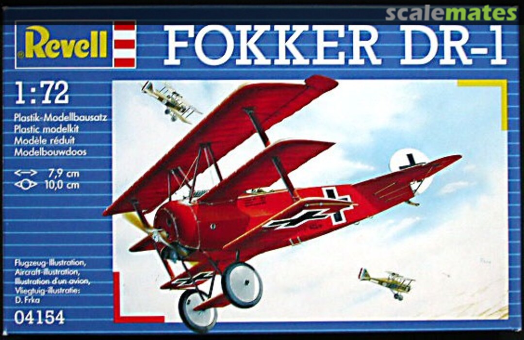 Boxart Fokker DR-1 04154 Revell