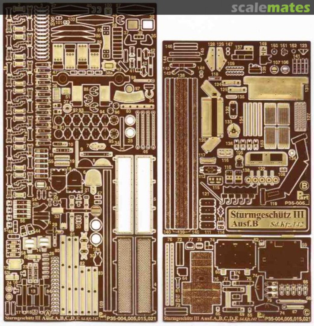 Boxart Sturmgeschutz III Ausf. B P35-005 Part