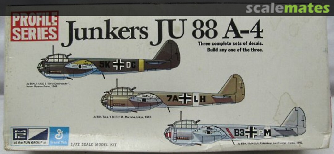 Boxart Junkers Ju 88 A-4 2-1505 MPC