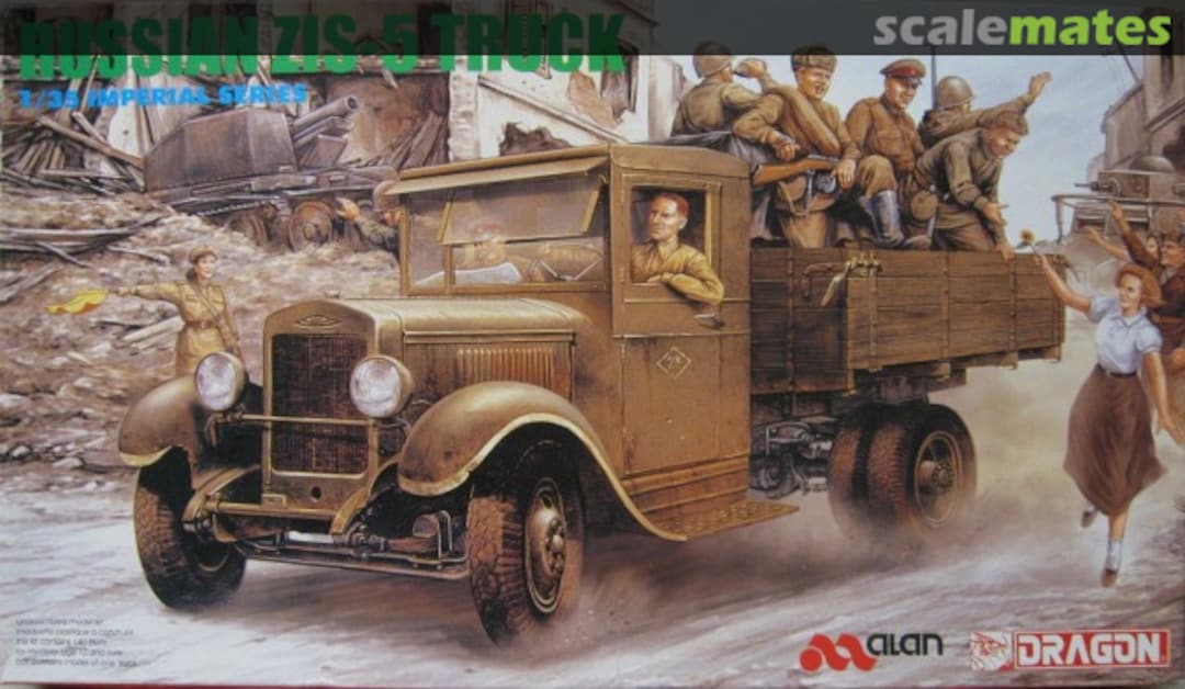 Boxart ZIS-5 Truck 9023 Dragon