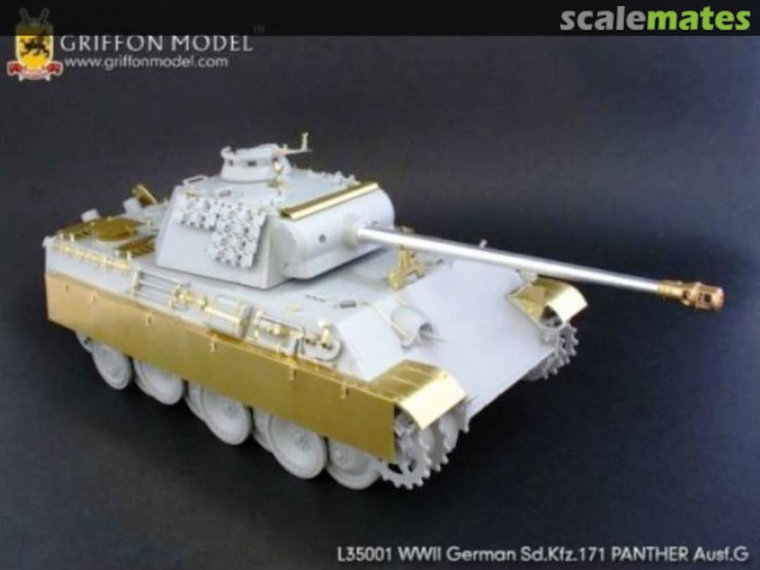 Boxart Sd.Kfz.171 Panther G Late Production ~Dragon 6268~ L35001 Griffon Model