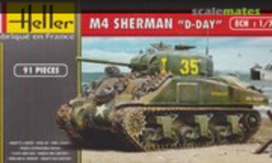 1:72 M4 Sherman &quot;D-Day&quot; (Heller 79892)