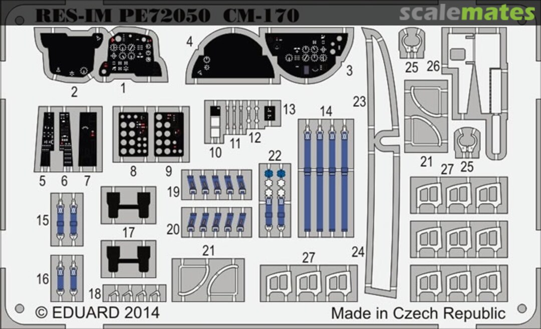 Boxart Fouga CM-170 Magister PE72050 RES-IM