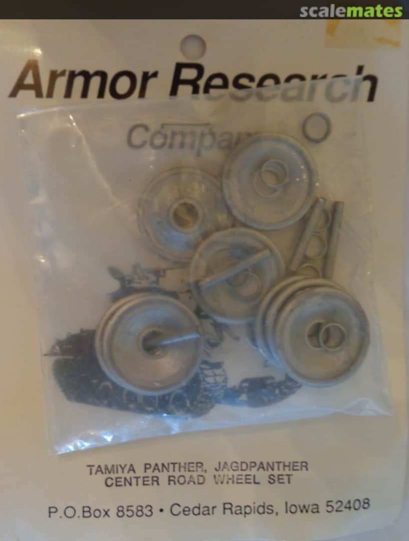 Boxart Tamiya Panther Jagdpanther Center Road Wheel Set 000 Armor Research company