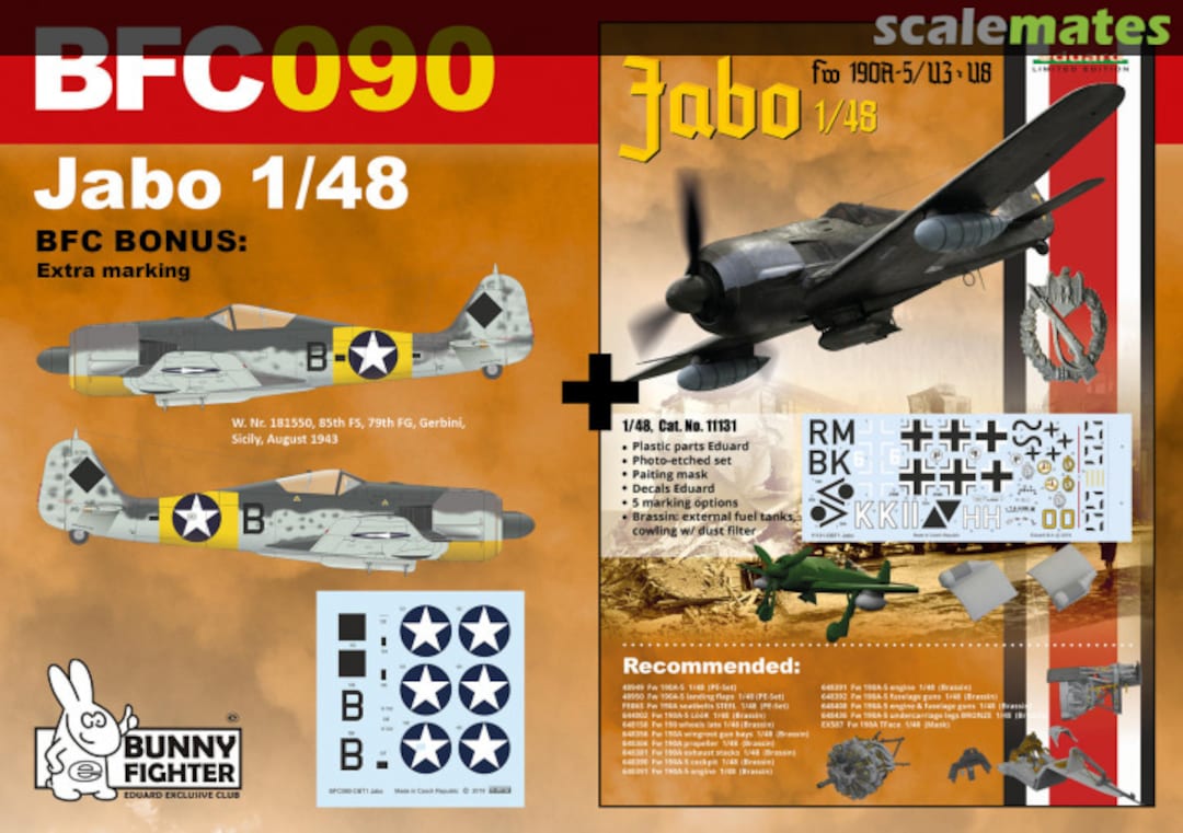 Boxart Jabo (Fw 190A-5/U3, A-5/U8) BFC090 Eduard