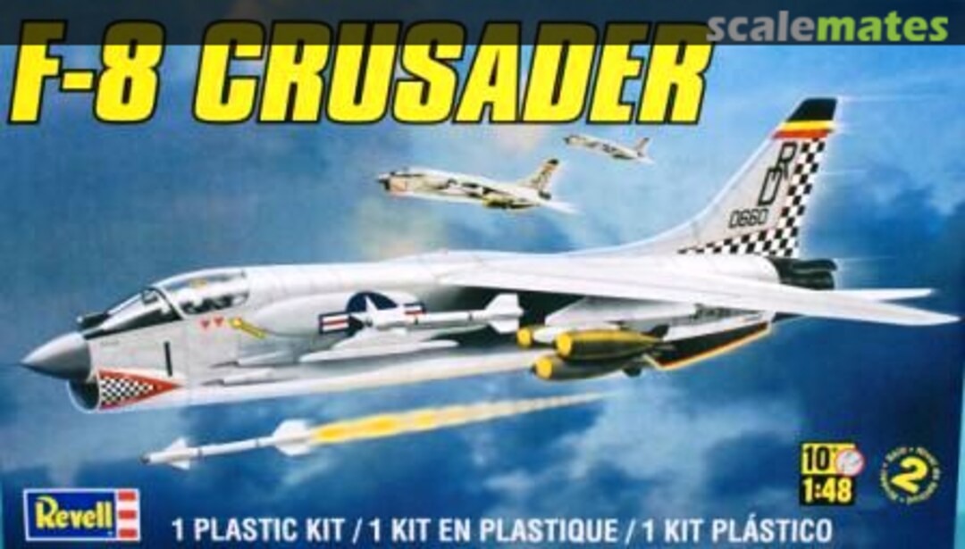 Boxart F-8 Crusader 85-5863 Revell