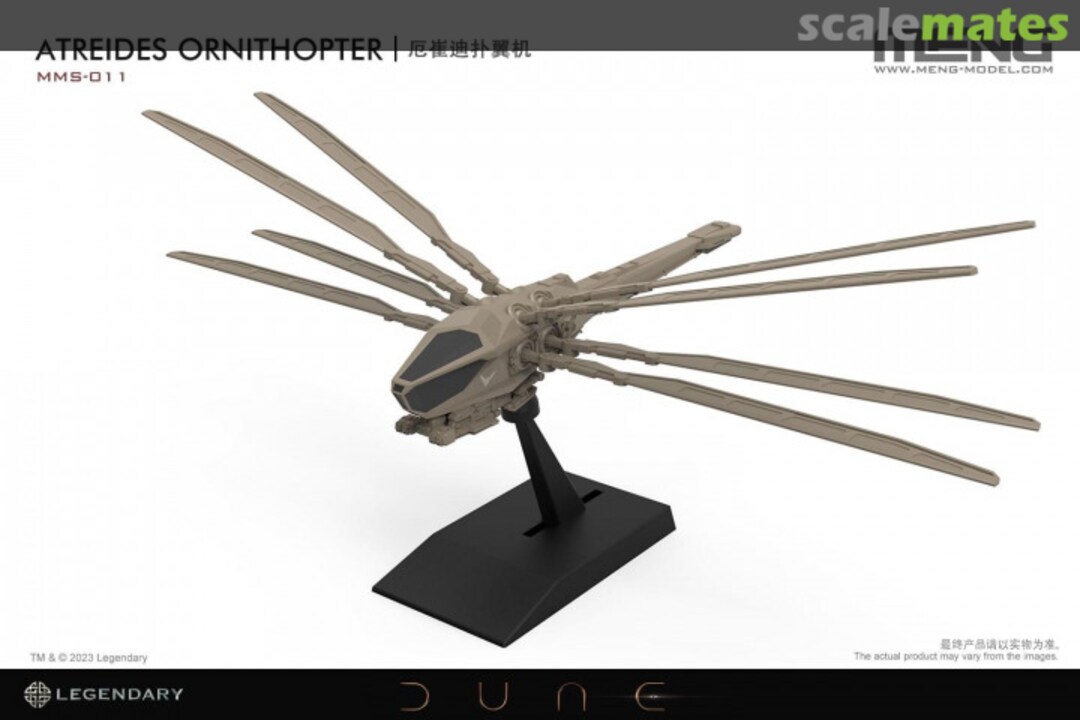 Contents Atreides Ornithopter MMS-011 Meng Model