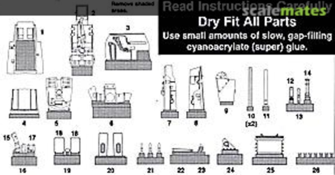 Boxart Lockheed F-104G/F-104J Cockpit TD32454 True Details