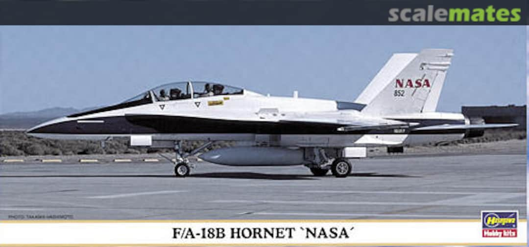 Boxart F/A-18B Hornet `NASA´ 00080 Hasegawa