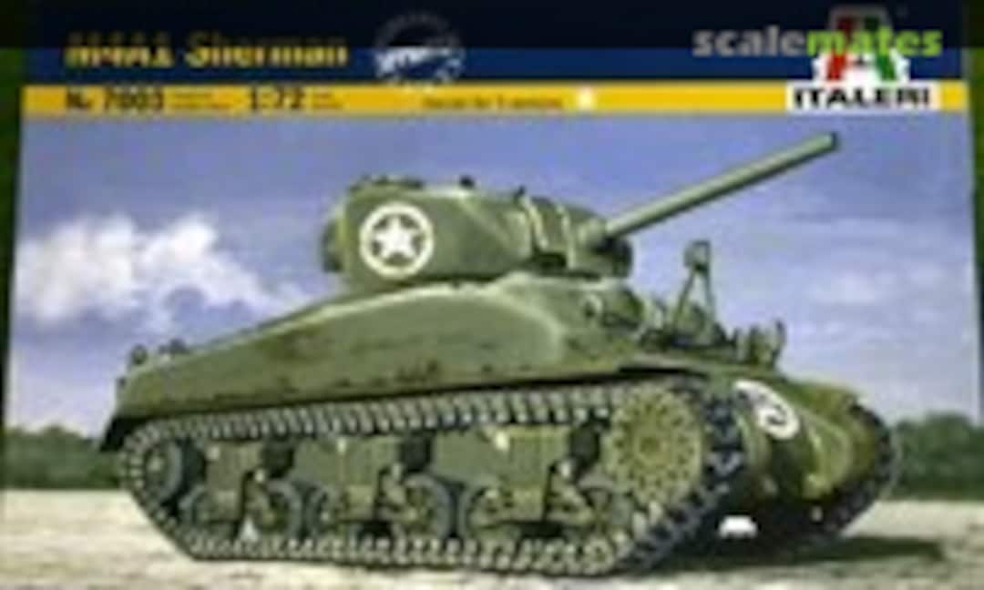 1:72 M4A1 Sherman (Italeri 7003)