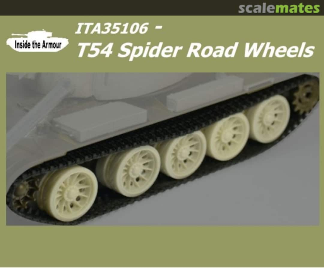 Boxart T54/55 Spider Wheels 35106 Inside the Armour ITA3