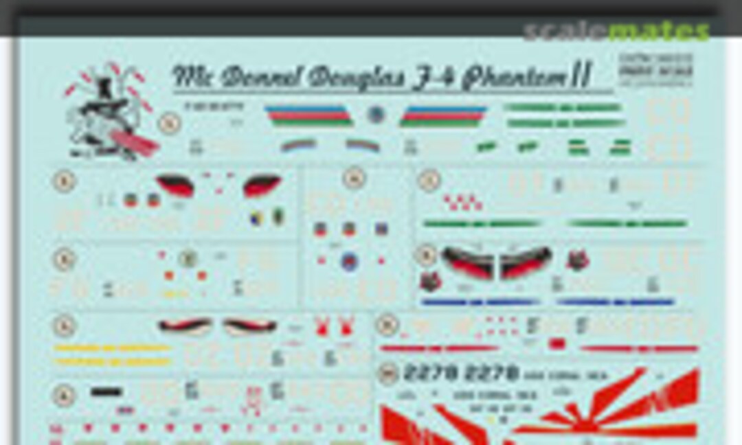 1:144 McDonnell Douglas F-4 Phantom II (Print Scale 144-010)