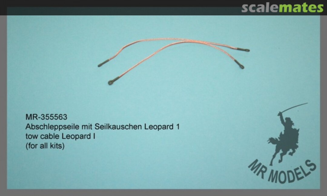 Boxart tow cable Leopard 1 MR-35563 MR Modellbau