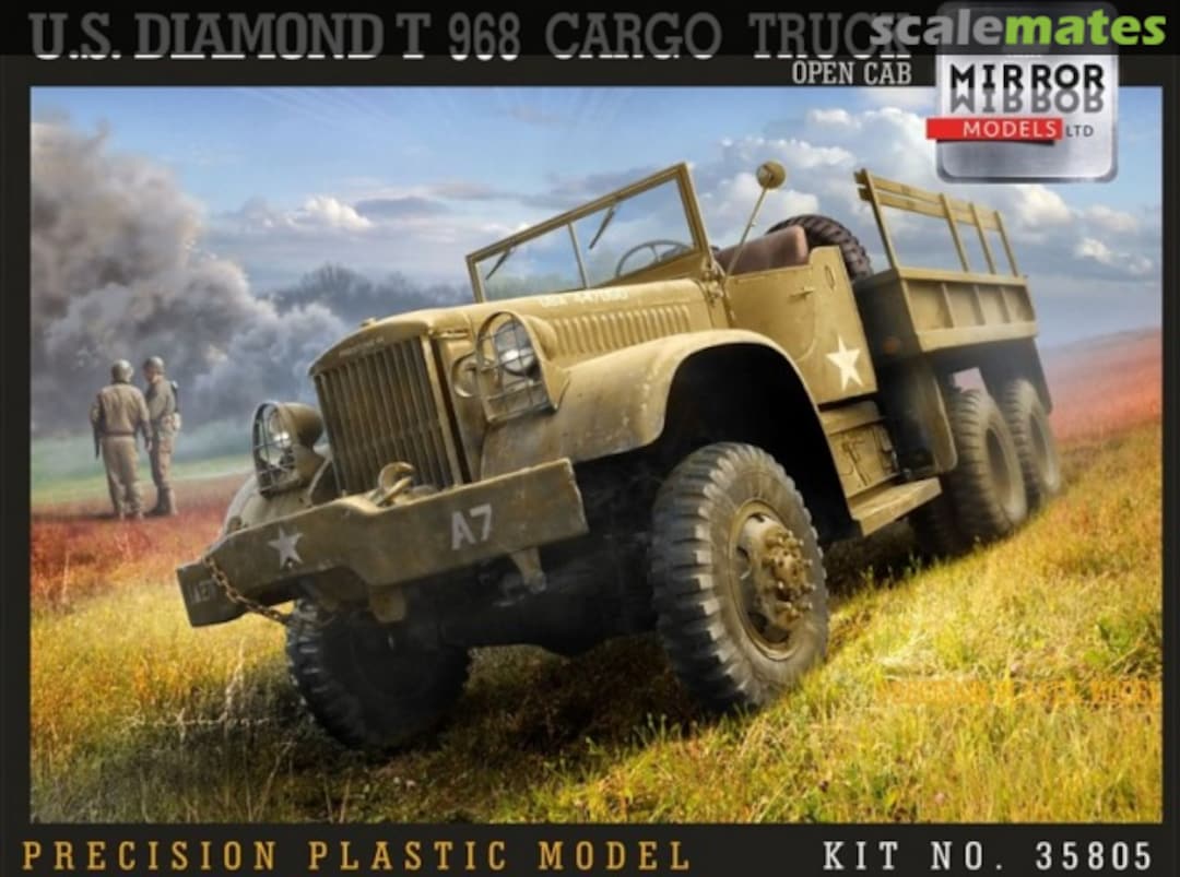 Boxart Diamond T 968 Cargo Truck 35805 MIRROR Models