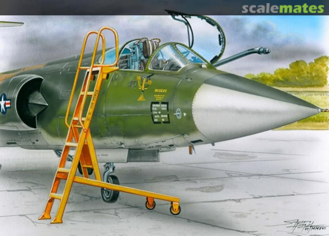 Boxart Ladder for Lockheed F-104 Starfighter AL4061 PlusModel