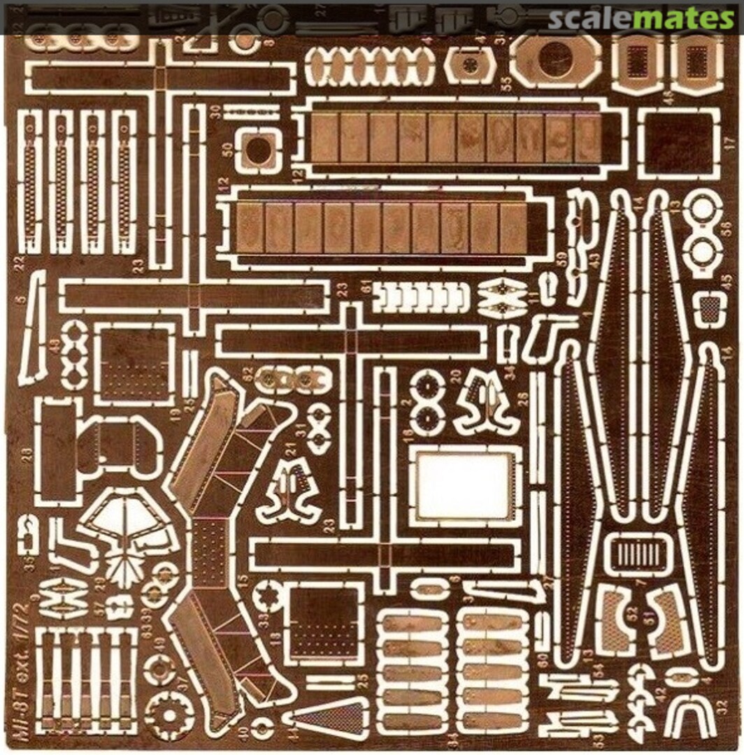 Boxart Mi-8T Hip - Exterior Set 7250 ACE