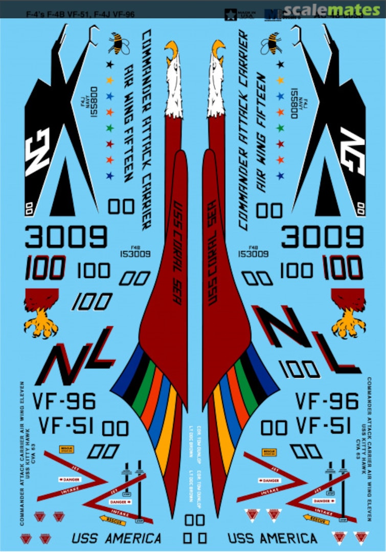 Boxart F-4 Phantoms AC48-0038 Microscale