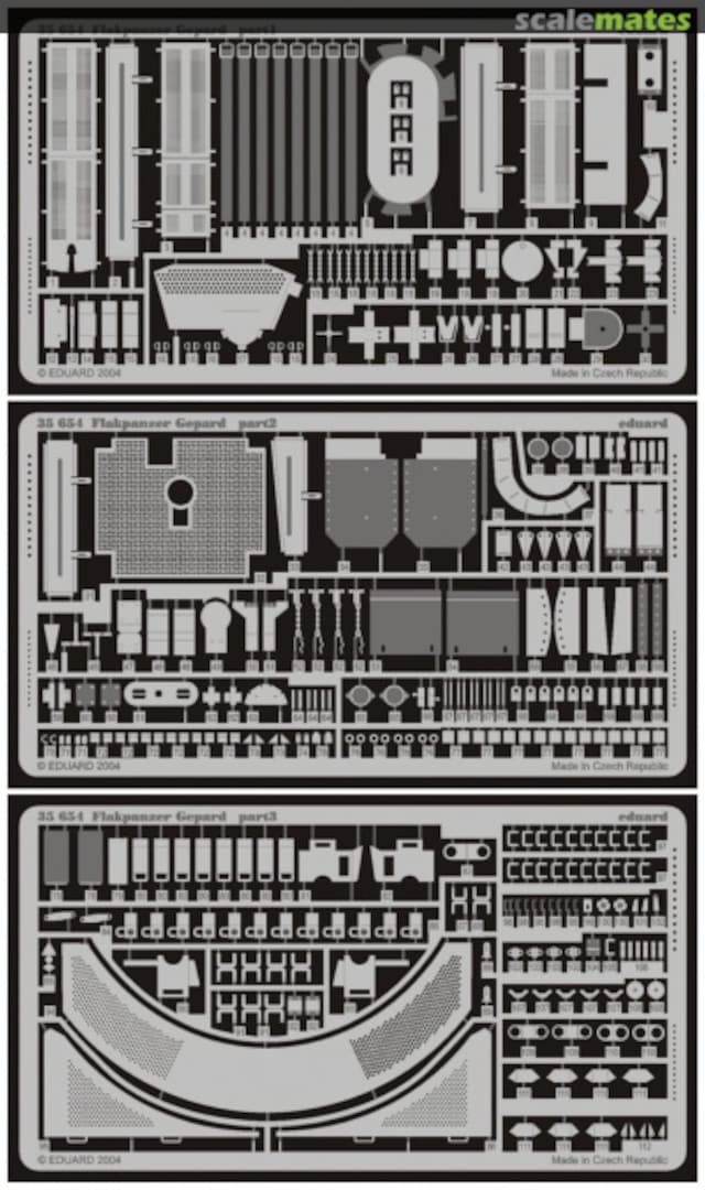 Boxart Flakpanzer Gepard 35654 Eduard