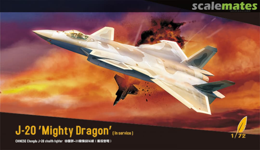 Boxart Chengdu J-20 "Mighty Dragon" DM720010 DreamModel