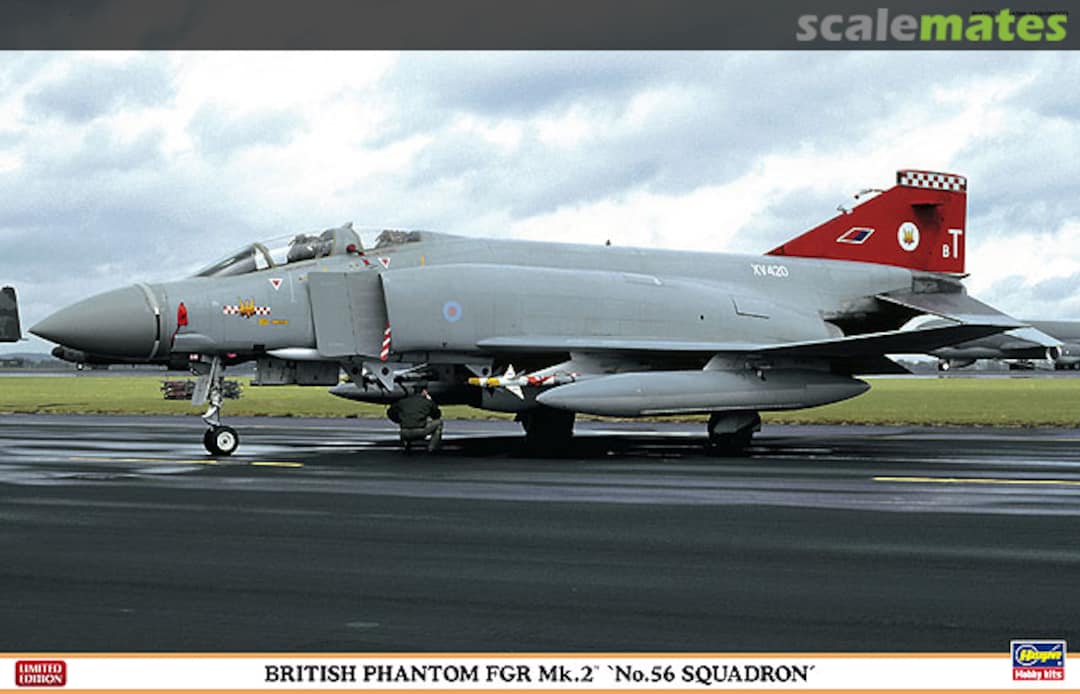 Boxart British Phantom FGR Mk.2 `No.56 Squadron´ 09970 Hasegawa