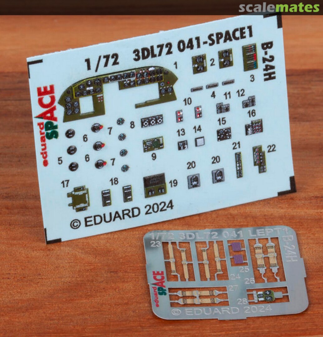 Boxart B-24H SPACE AIRFIX 3DL72041 Eduard