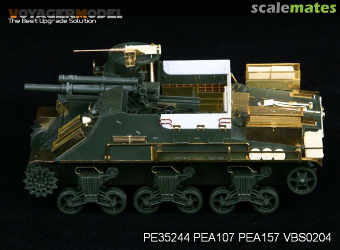 Boxart WWII US Army M7 "Priest" PE35244 Voyager Model