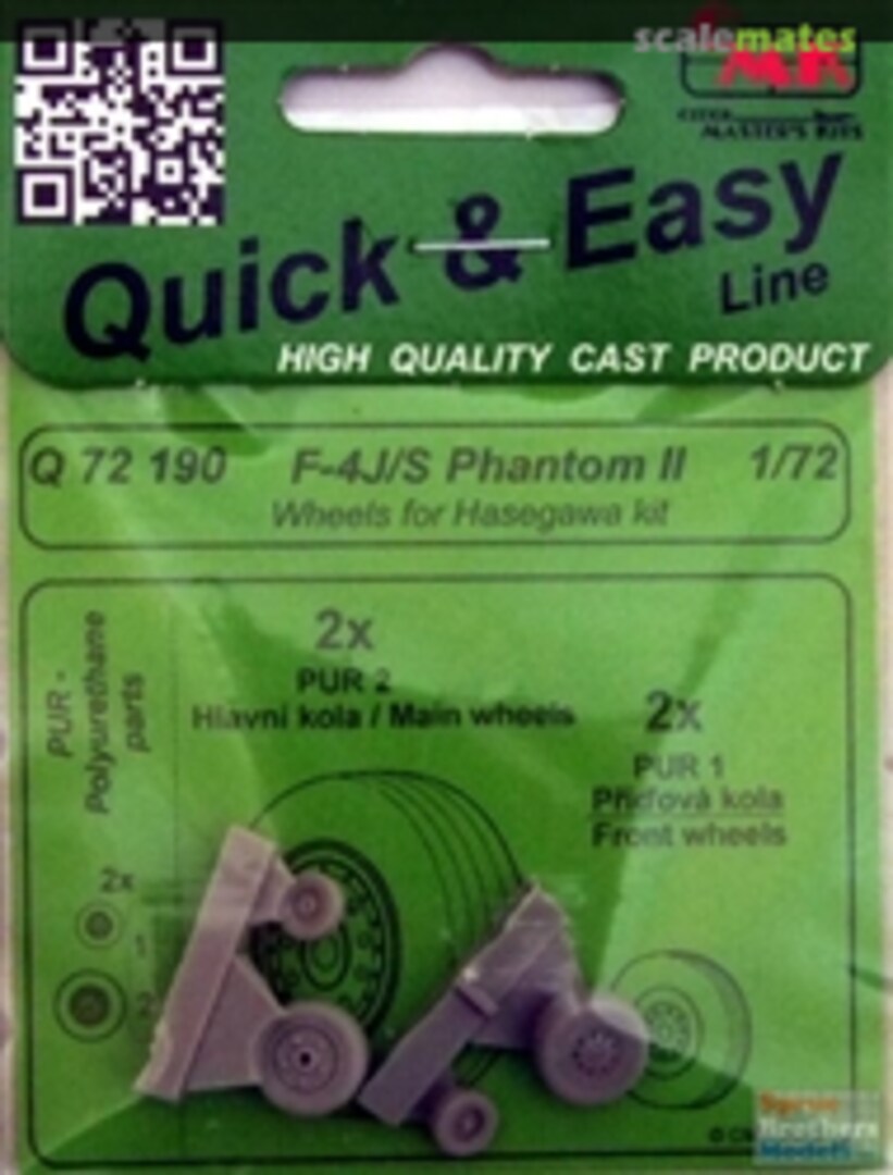 Boxart F-4J/S Phantom II Wheels Q72190 CMK