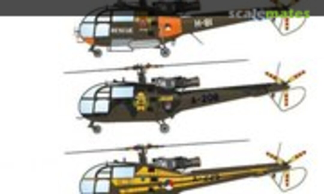 1:72 Alouette II/III (Dutch Decal DD72078)