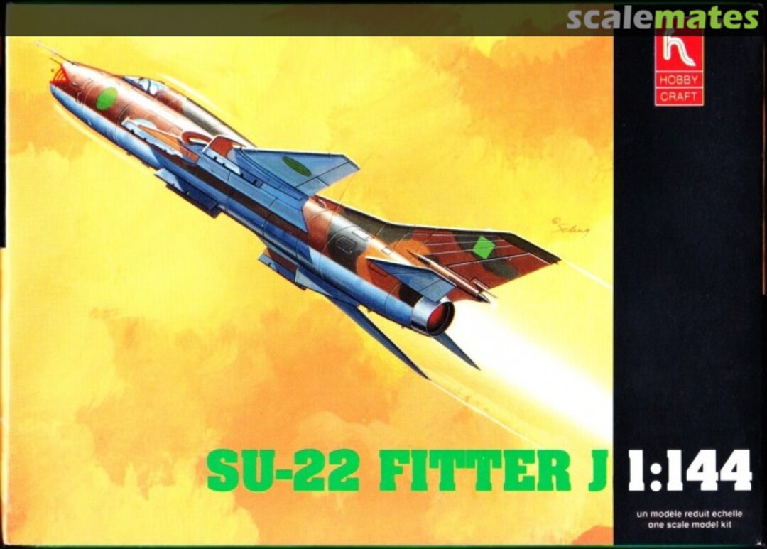 Boxart Su-22 Fitter J HC1015 Hobbycraft