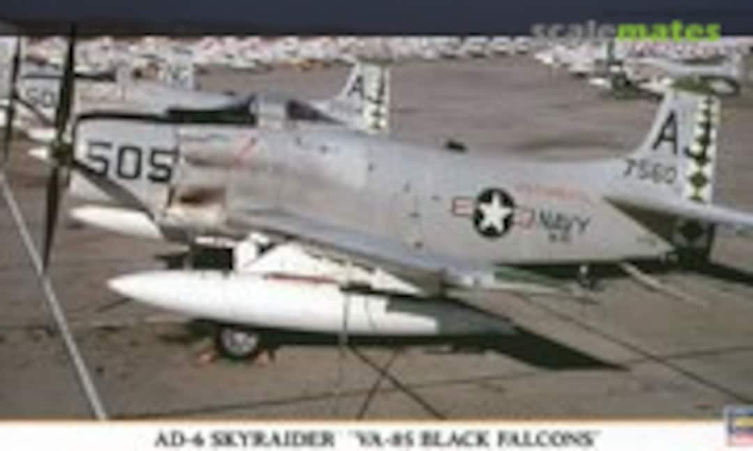 1:72 AD-6 Skyraider `VA-85 Black Falcons´ (Hasegawa 00843)