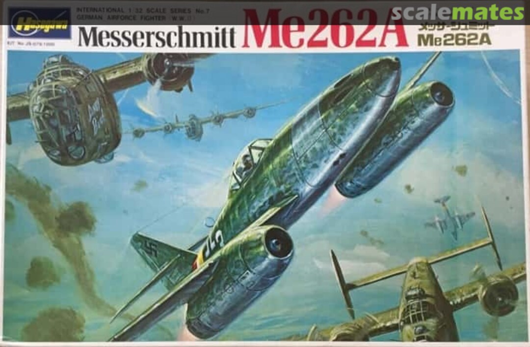 Boxart Messerschmitt Me262A JS-079 Hasegawa