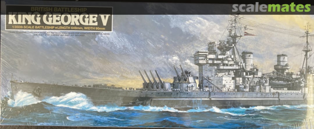 Boxart King George V 78010 Tamiya