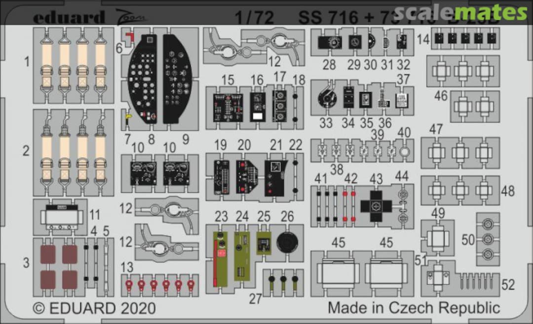 Boxart B-25B SS716 Eduard