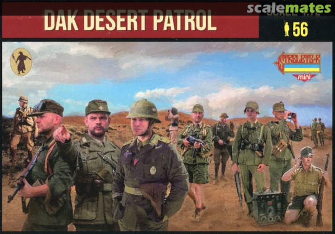 Boxart DAK Desert Patrol M081 Strelets-R