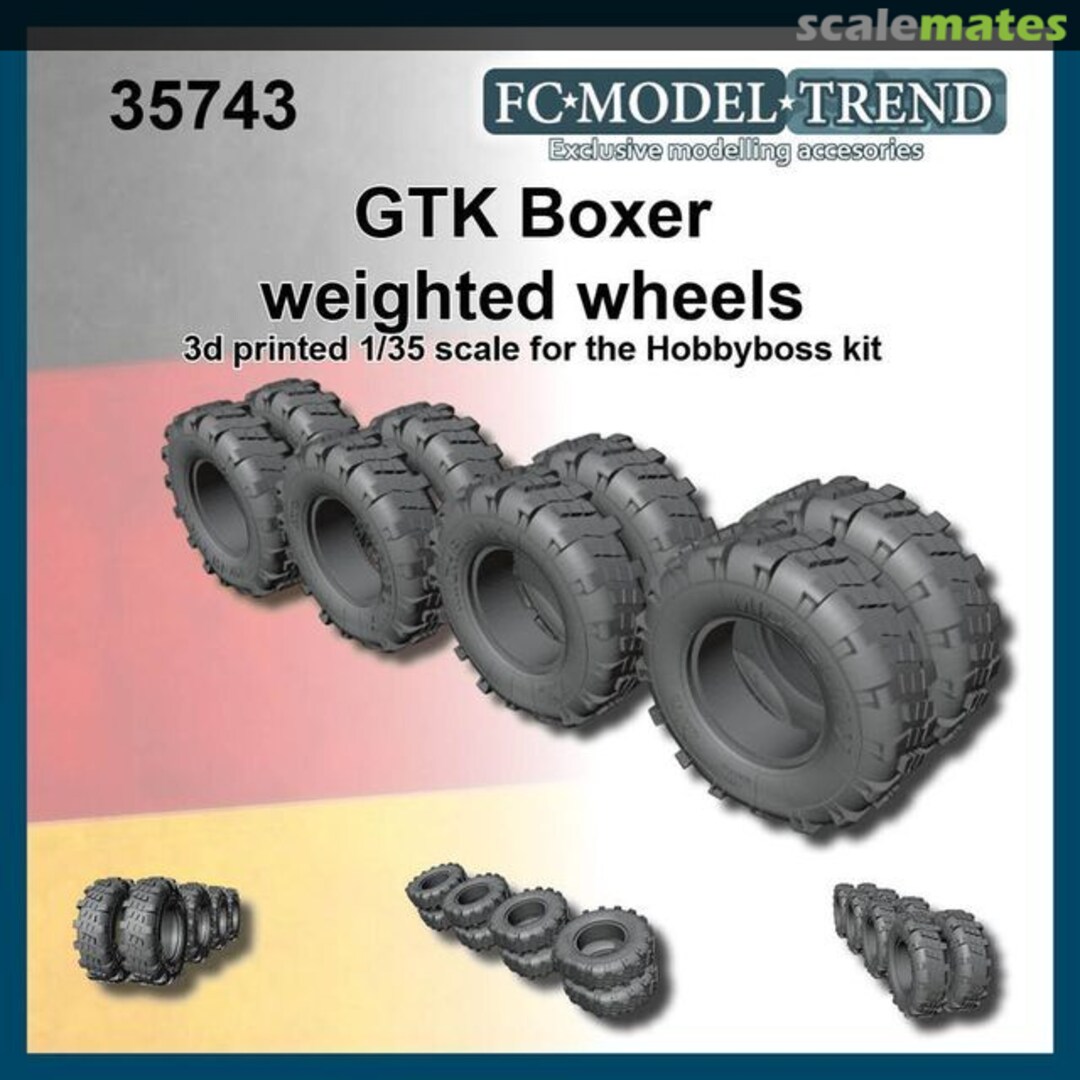 Boxart GTK Boxer, weighted wheels 35743 FC Model Trend