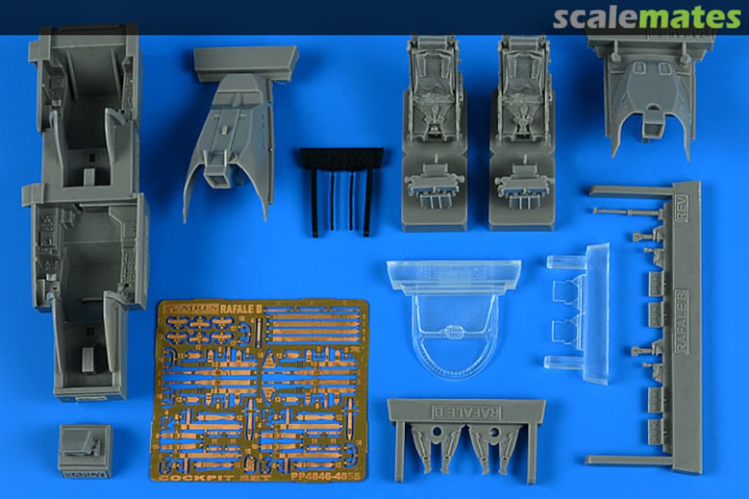 Boxart Rafale B - early cockpit 4846 Aires