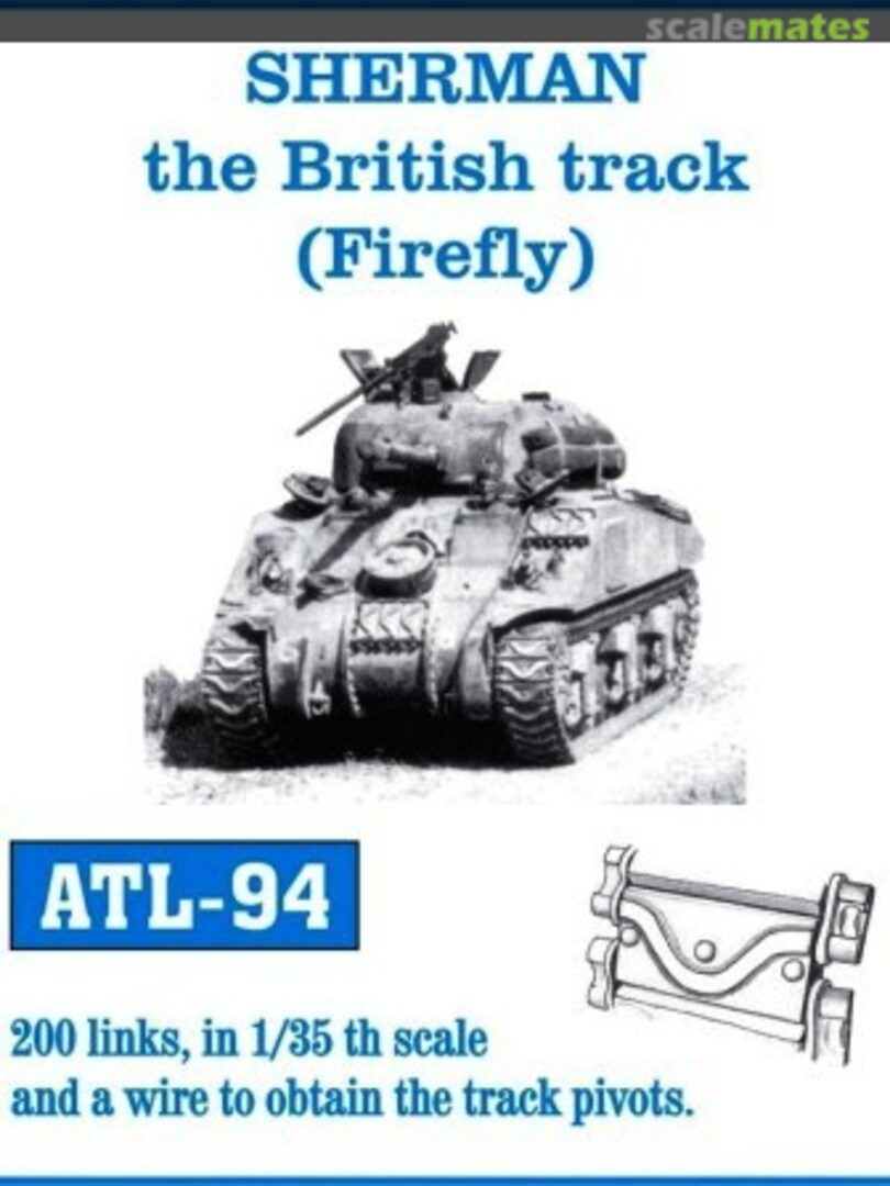 Boxart Sherman the British track (Firefly) ATL-94 Friulmodel