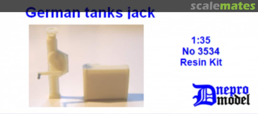 Boxart German tanks jack, WWII, 20 pcs 3534 Dnepro Model